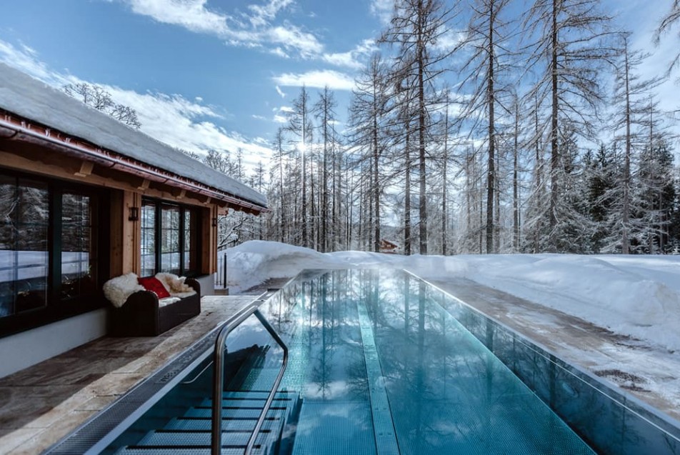 Beheizter Außenpool